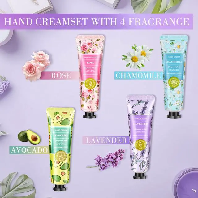 Alt view image 3 of 7 - Gift Baskets for Women: Unique Candles & Hand Cream Lotion Gifts Set, Christmas Gifts, Teacher Appreciation Gifts, Relaxing Spa Holiday Gift Set, Birthday Gift for Wife Coworkers Friends