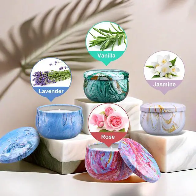 Alt view image 2 of 7 - Gift Baskets for Women: Unique Candles & Hand Cream Lotion Gifts Set, Christmas Gifts, Teacher Appreciation Gifts, Relaxing Spa Holiday Gift Set, Birthday Gift for Wife Coworkers Friends