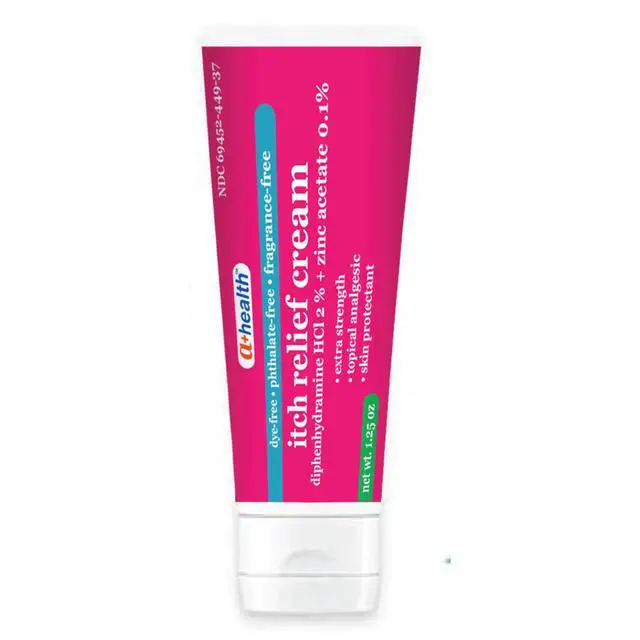 Alt view image 7 of 7 - Itch Relief Cream Extra Strength Diphenhydramine HCl 1.25 Oz