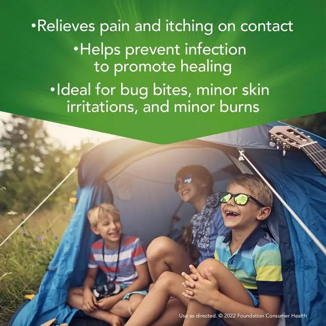 Alt view image 3 of 6 - Maximum Strength Antiseptic Liquid with Aloe, Pain Relief & Anti-Itch Treatment, Instant Relief for Bug Bites, Minor Cuts, Skin Irritations and Burns, Multi-Purpose Soothing Itch Relief Liquid, 0.75 f