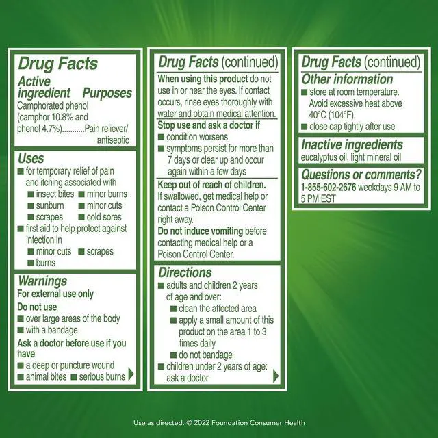 Alt view image 6 of 6 - Maximum Strength Antiseptic Liquid with Aloe, Pain Relief & Anti-Itch Treatment, Instant Relief for Bug Bites, Minor Cuts, Skin Irritations and Burns, Multi-Purpose Soothing Itch Relief Liquid, 0.75 f