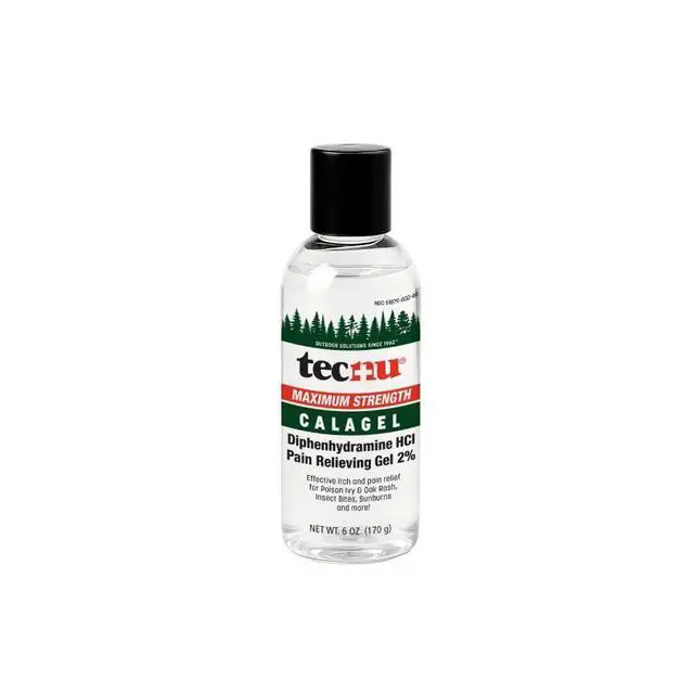 Alt view image 4 of 5 - Tecnu Calagel Anti-Itch Gel, Maximum Strength for Poison Ivy, Rashes, Bug Bites, Stings and Minor Burns, 6 oz