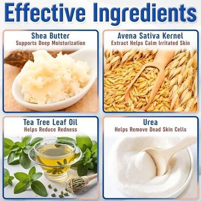 Alt view image 4 of 7 - Calming Relief Cream - 8.5 oz / 250 ml - Moisturizing Comfort from Itchy Skin, Helps Alleviate Itch from Eczema, Hives, Sunburn - Vegan Formula with Shea Butter & Tea Tree Oil