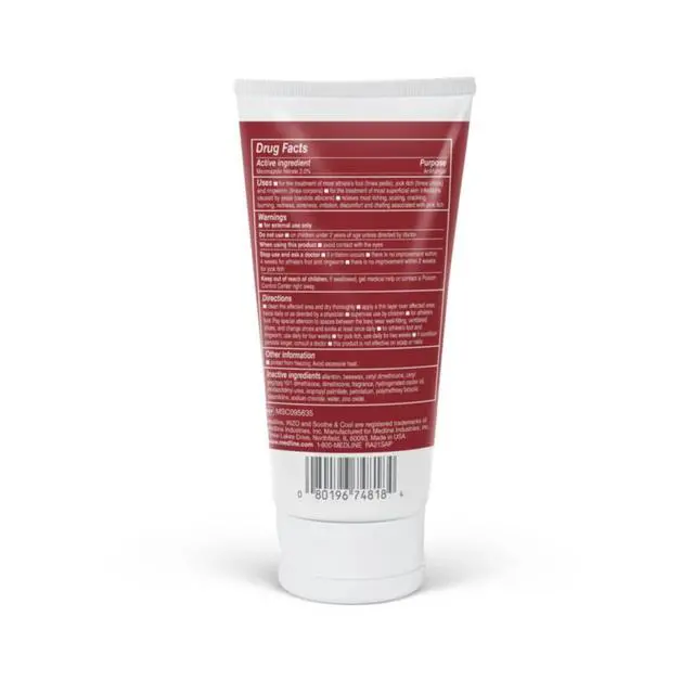 Alt view image 2 of 2 - Essentials Antifungal Cream with Zinc Oxide - 4 oz., Each