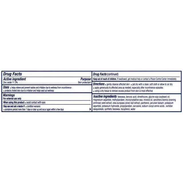 Alt view image 2 of 7 - AdultAdvantage Skin Relief Cream, Adult Rash, and Bed Sores, 3 Oz | Skin protection and moisture, diaper cream for skin rash relief, zinc cream, Vitamin E, soothing botanicals