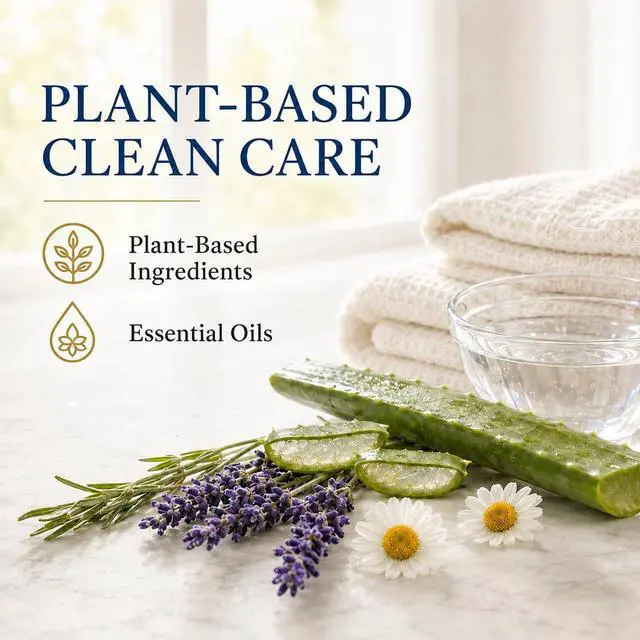 Alt view image 5 of 7 - Botanicals Liquid Dish Soap, 24oz, Lavender Chamomile | 100% Vegan & Cruelty-Free | Concentrated Plant-Based Formula with Max Grease Cleaning Power