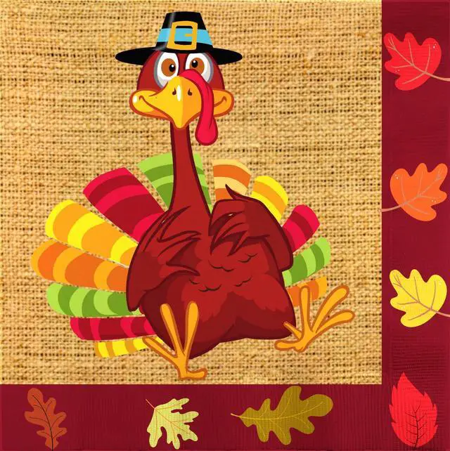 Main image of 75-Pack Paper Disposable Party Napkins Dinner Size 6.5 x 6.5"