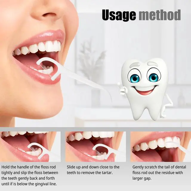Alt view image 4 of 7 - 30 Count Dental Flossers Individually Wrapped - Perfect for Adults & Kids, Travel-Friendly Dental Picks for Teeth Cleaning and Plaque Removal