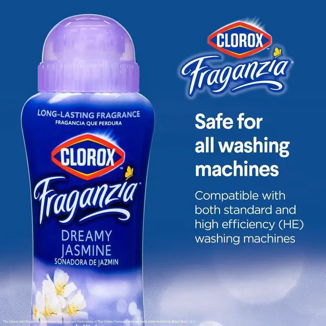 Alt view image 3 of 7 - Fraganzia Scent Booster Crystals, Dreamy Jasmine, 18 Oz, 2 Pack | Add directly to washer with detergent, works in standard and high-efficiency machines, double-bottle value