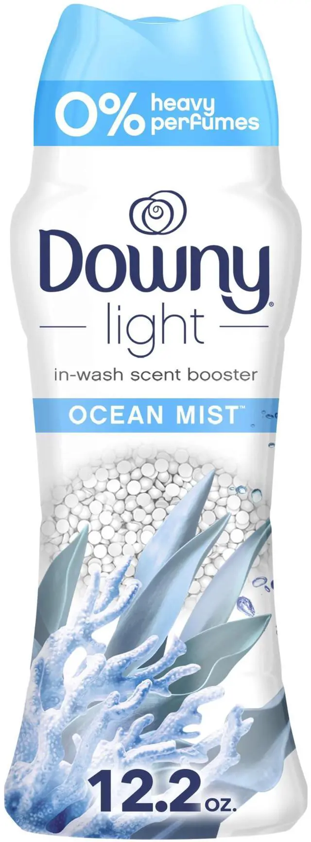 Main image of Light Laundry Scent Booster Beads, Ocean Mist Scent, 12.2 OZ, In-wash fabric beads designed to be gentle with a light boost of scent, No Heavy Perfumes
