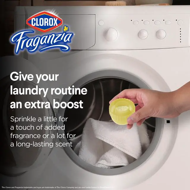 Alt view image 4 of 7 - Fraganzia Scent Booster Crystals, Citrus Blossom, 18 Oz, 2 Pack | Add directly to washer with detergent, works in standard and high-efficiency machines, double-bottle value
