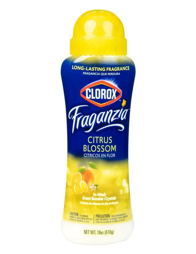 Alt view image 6 of 7 - Fraganzia Scent Booster Crystals, Citrus Blossom, 18 Oz, 2 Pack | Add directly to washer with detergent, works in standard and high-efficiency machines, double-bottle value