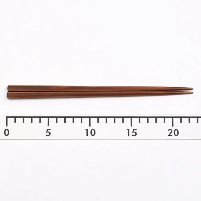 Alt view image 5 of 5 - S-03445 Chopsticks Dishwasher-Safe, Anti-slip, 8.9 inches (22.5 cm), Set of 5, Commercial Use, For Visitors, Wajima, Dyed Tea, Made in Japan