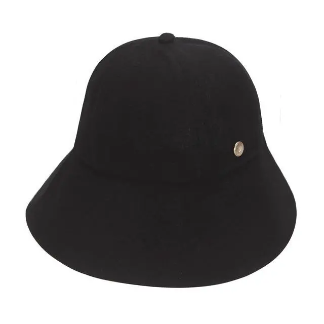 Alt view image 4 of 7 - Linen Victorian Bonnet Hat Sun Cap, Foldable Summer Visor | NEW Katy | Black