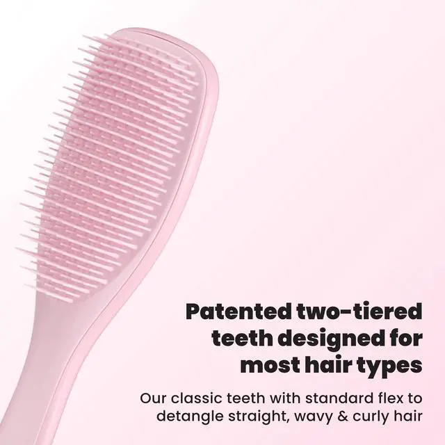 Alt view image 2 of 7 - Ultimate Detangler Brush, Straight to Wavy, Millennial Pink