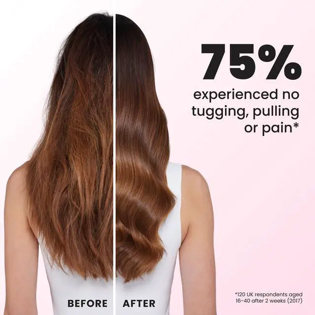 Alt view image 6 of 7 - Ultimate Detangler Brush, Straight to Wavy, Millennial Pink