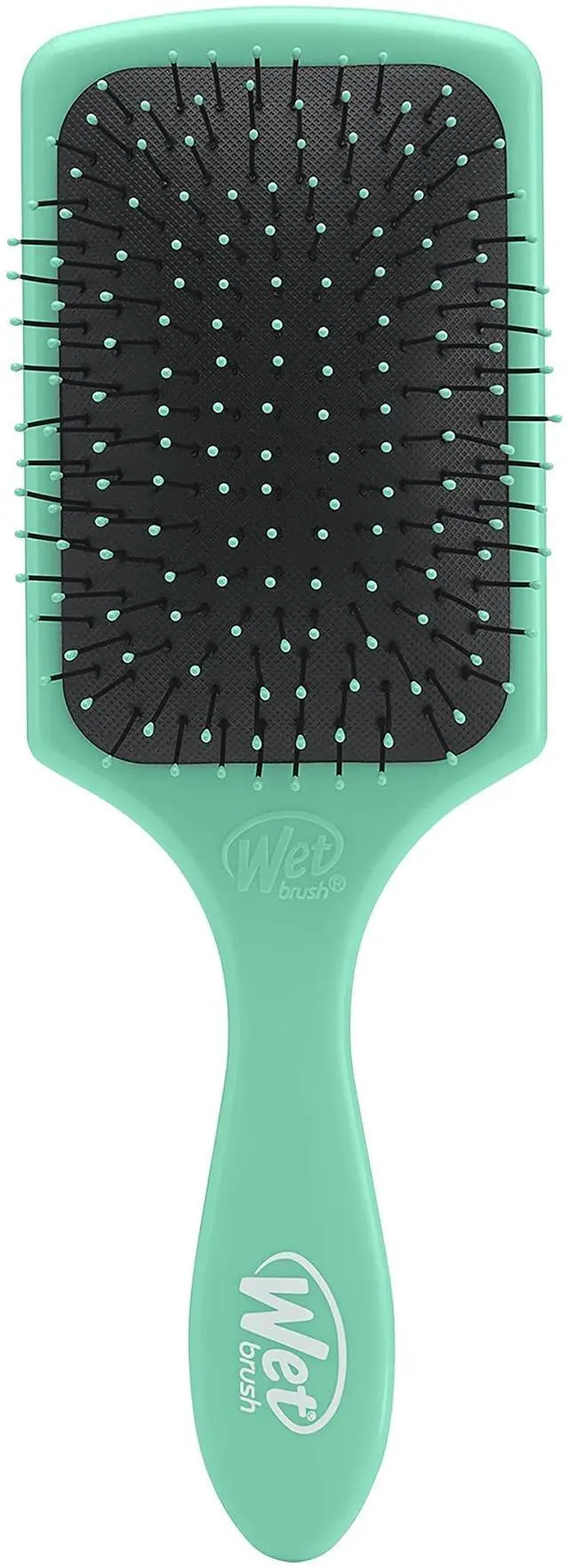 Main image of Paddle Detangler Hair Brush, Amazon Exclusive Aqua, Ultra-Soft IntelliFlex Bristles with AquaVent Design, Great For Treatment & Mask Application, Women, Men, Wet, Dry and Damaged Hair
