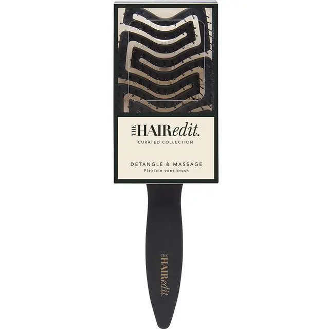Alt view image 7 of 7 - Detangle & Massage Brush Wet & Dry Brush With Ergonomic Paddle, Non Slip Grip Scalp Massager with Soft Flexible Bristles, Anti-Breakage Hairbrush for Thick, Curly, Straight, Fine Hair