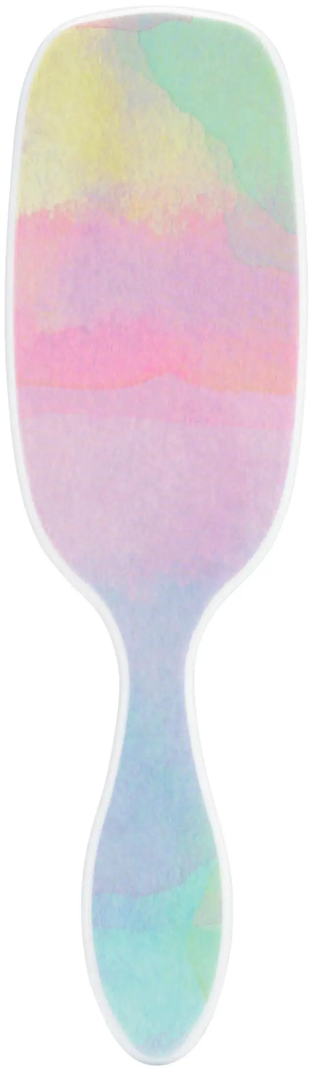 Main image of Shine Enhancer Color Wash Stripes, Paddle Hair Detangler Brush with Ultra-Soft Intelliflex Bristles, Infused With Natural Argan Oil, Shiny & Smooth, Wet or Dry, For All Hair Types