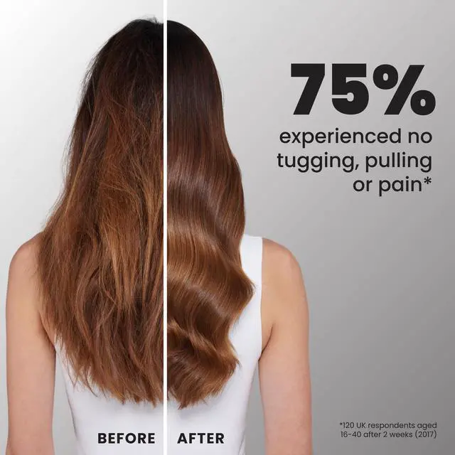 Alt view image 6 of 7 - Ultimate Detangler Brush, Straight to Wavy, Liquorice Black