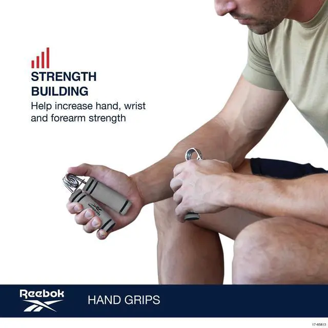 Alt view image 3 of 5 - 2-Pack Hand Grip Strengthener, Spring Coiled (Blue)