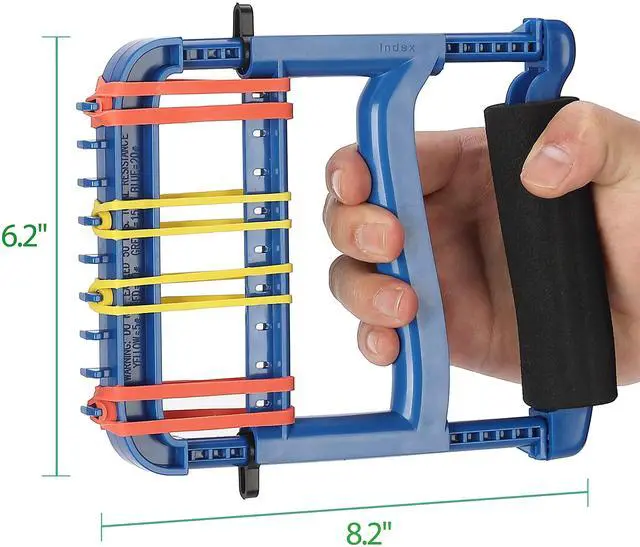 Alt view image 7 of 7 - Hand Exerciser,Strength Training Grip Strengthener for Physcial Therapy,Blue
