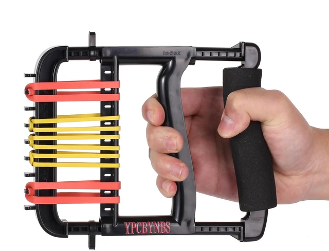 Alt view image 7 of 7 - Hand Exerciser,Finger Exerciser and Hand Strengthener for Hands,Finger,Wrist,Forearms and Thumbs Therapy,Black