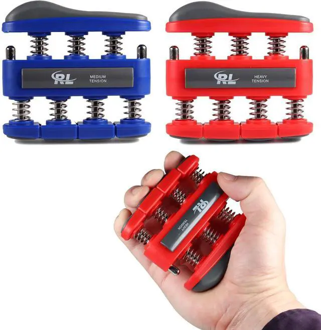 Main image of Finger Strengthener, Forearm and Hand Exerciser & Strengthener, Workout Equipment for Musician, Rock Climbing and Therapy, Hand Strengthening Rehab - Medium-Heavy
