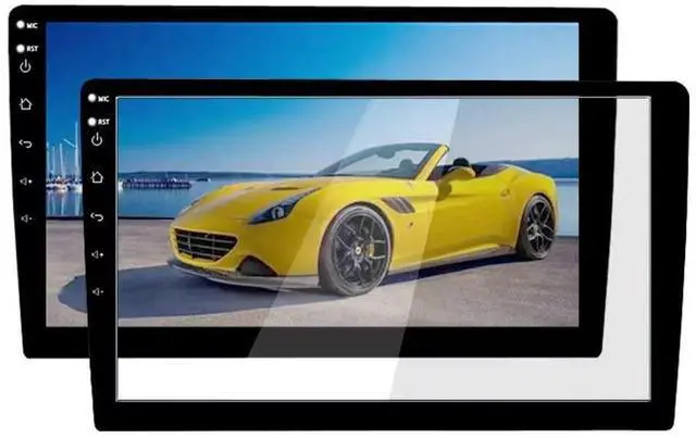 Main image of 10.1 Inch Screen Protector for Android Car Stereo Radio - Tempered Glass HD Clear Touchscreen Protection Shield - Compatible with Teyes CC3 Podofo & Double Din Head Unit GPS Navigation