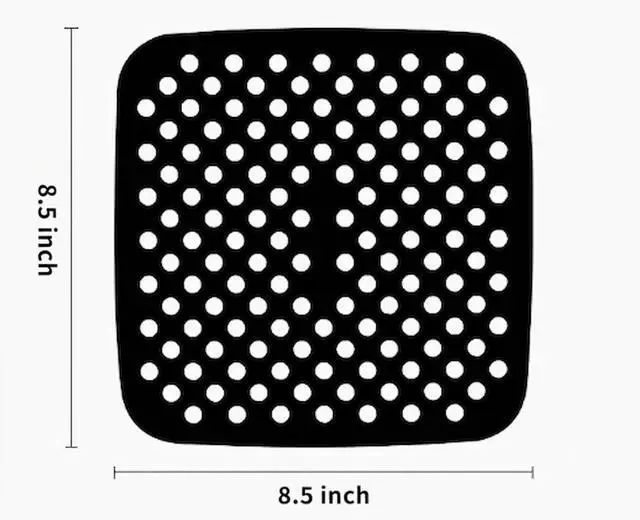 Alt view image 2 of 5 - 3-Piece Silicone Baking Mat Set, Non-Stick Reusable Air Fryer Liners and Oven Sheets, Heat Resistant, BPA-Free, Easy to Clean.
