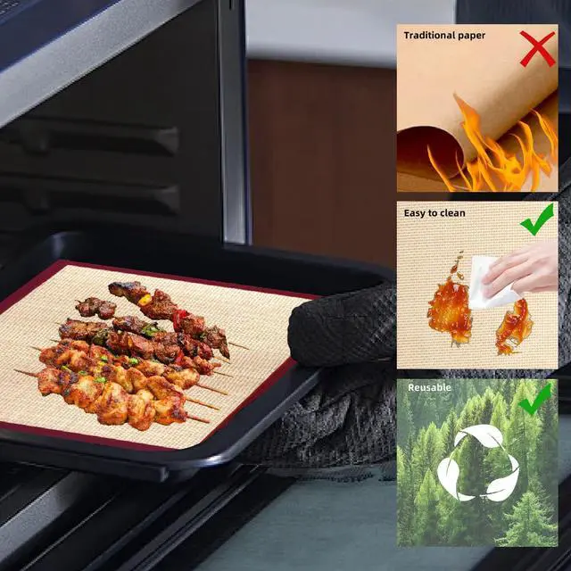 Alt view image 2 of 5 - Reusable Air Fryer Liners 4 Pack for Emeril Lagasse 26 QT