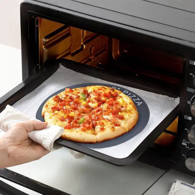 Alt view image 5 of 7 - Silicone Baking Mat Set of 4, 2 Medium 16.5"x11.6", 1 Small 11.8"x8.4", 1 Piece 9" Round, All Mats 0.7mm Thick, Food Grade Non-Stick Reusable Baking Mats for Pizza, Bread, Pastry, Macarons