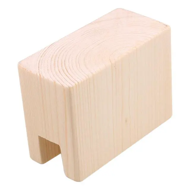 Alt view image 7 of 7 - 2PCS Width Groove Wood Bed Desk Risers Lifter Table Cube Furniture Storage Groove for Sofa