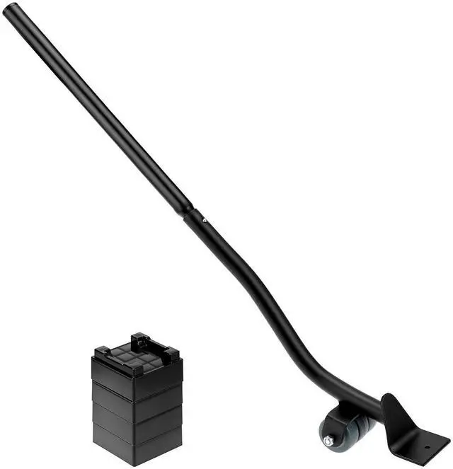 Main image of Furniture Lifter Tool, Appliance Furniture Metal Lifters for Heavy Furniture Movers Sliders Easily (1 Lifter & 4 Heightening Block)