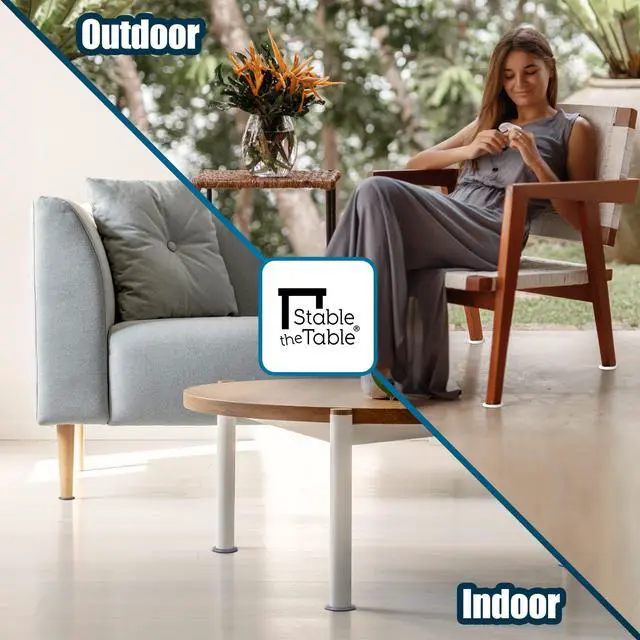 Alt view image 7 of 7 - Furniture Leveler, Non-Slip Stabilizer & Floor Protector