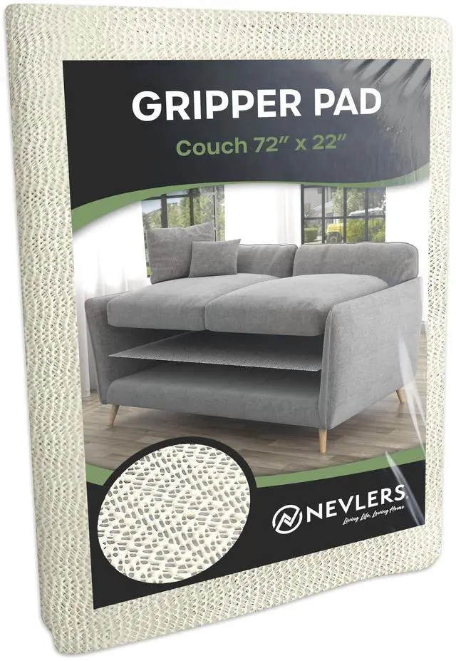 Main image of 22"x72" Couch Cushion Grip Pad | Open-Weave PVC Foam Gripper Pad