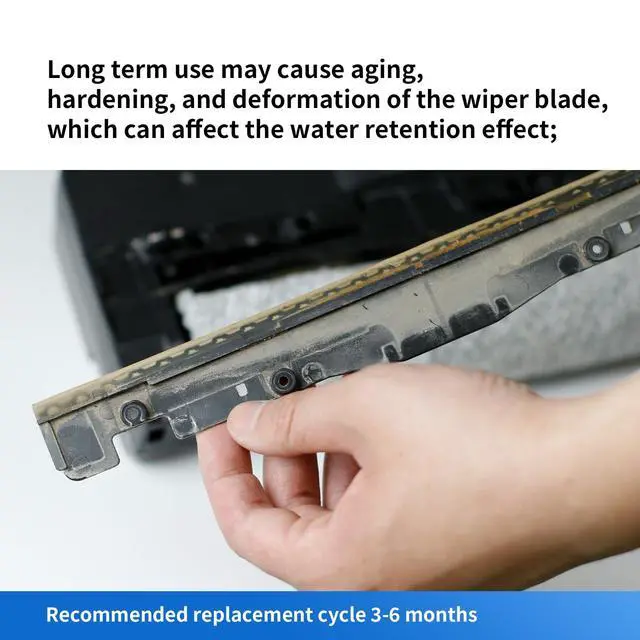 Alt view image 5 of 6 - Vacuum Replacement Parts Wiper Strip Compatible with Tineco Floor ONE S5 / Floor One S5 Pro Cordless Vacuum Cleaners,Wet Dry Vacuum Cleaner Accessories