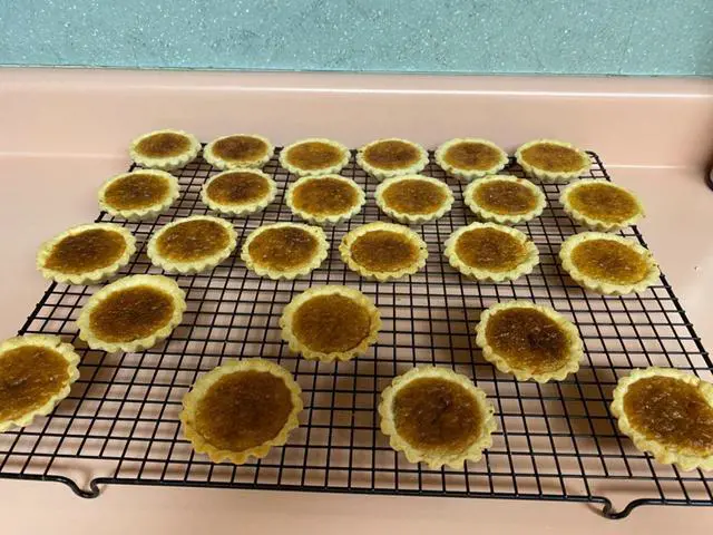 Alt view image 7 of 7 - Egg Tart Molds 12PCS Tart Pan 3inch, Mini Carbon Steel Non Stick Tart Pans, Tart Molds For Baking (3 inch)