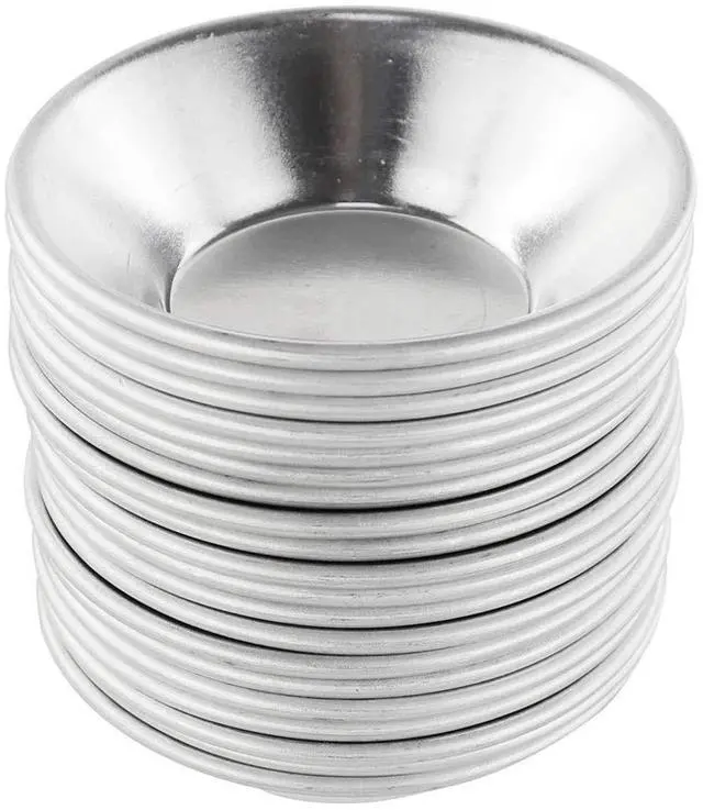 Main image of 20Pcs Egg Tart Molds, Mini Tart Pan for Baking, Aluminium Puto Mold Pie Tins Cupcake Pudding Cups Mould