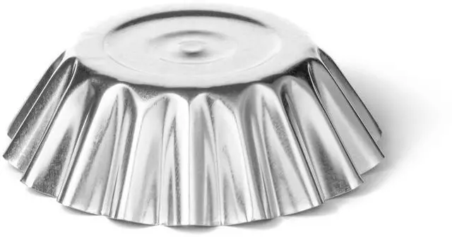 Alt view image 3 of 7 - Muffin Cups for Kitchen Baking 2.36 Inch - Metal Egg Tart Molds for Baking, 30 Pcs - Reusable Mini Tart Tins and Cupcake