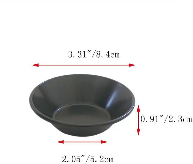 Alt view image 2 of 7 - 3 Inch Tart Pan, Carbon Steel Pastel De Nata Tins, Nonstick Egg Tart Molds, Mini Round Quiche and Pie Pan for Tartlet, Cupcake, Pudding, Muffin Baking - 8Pcs, Black
