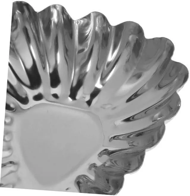 Alt view image 3 of 7 - 20Pcs Stainless Steel Egg Tart Molds Tart Pans Muffin Baking Molds Non-Stick Kitchen Cooking Molds for Home Bakery Desserts 3.07X2.55X0.78In