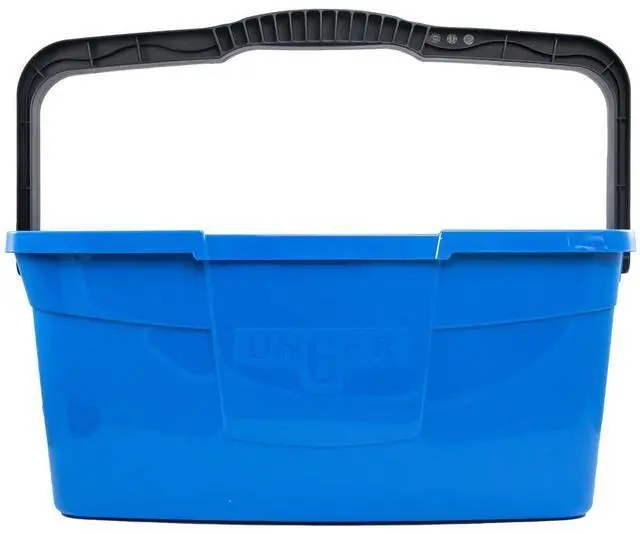 Main image of Professional 3 Gallon Bucket Compact Cleaning Bucket, Comfort-Grip Handle, 2 Pour Spouts, Portable Cleaning Supplies, Plastic Mop Bucket for Floor, Window & Household Cleaning