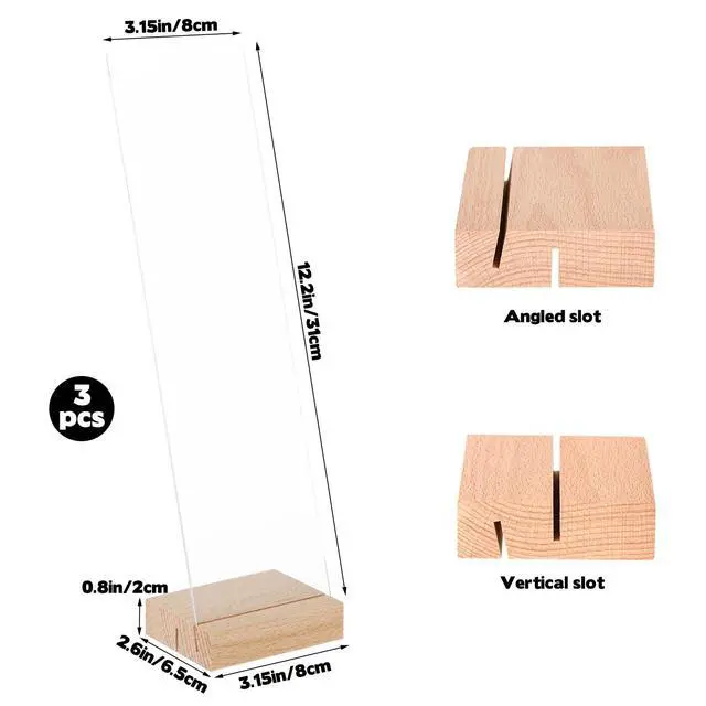 Alt view image 2 of 7 - 3PCS Monitor Memo Board Acrylic Detachable Sticky Note Holder for Computer Screen Clear Multifunction Portable Memo Message Board Holder Office Desk Accessories Desktop Organization