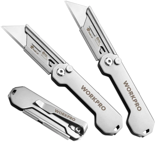 Main image of 3-Pack Folding Utility Knife
