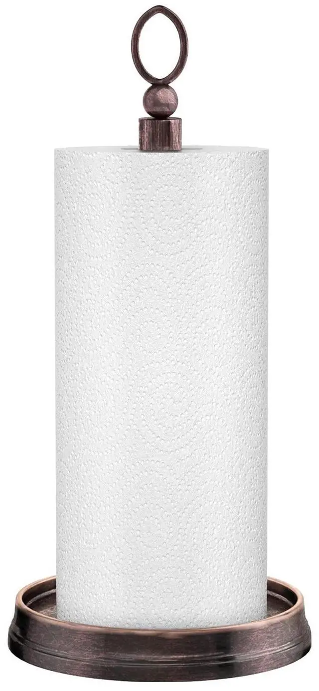 Main image of Paper Towel Holder Steel Paper Holder countertopBlack Paper Towel Holder for Kitchen Countertops, Bars & Dining Tables,Fits Standard & Jumbo Rolls, Oil Rubbed Bronze