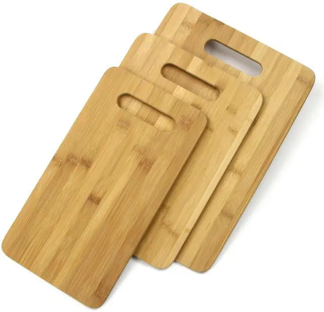 Alt view image 3 of 5 - Classic Bamboo Cutting Board, 11 X 15 Inch, Natural
