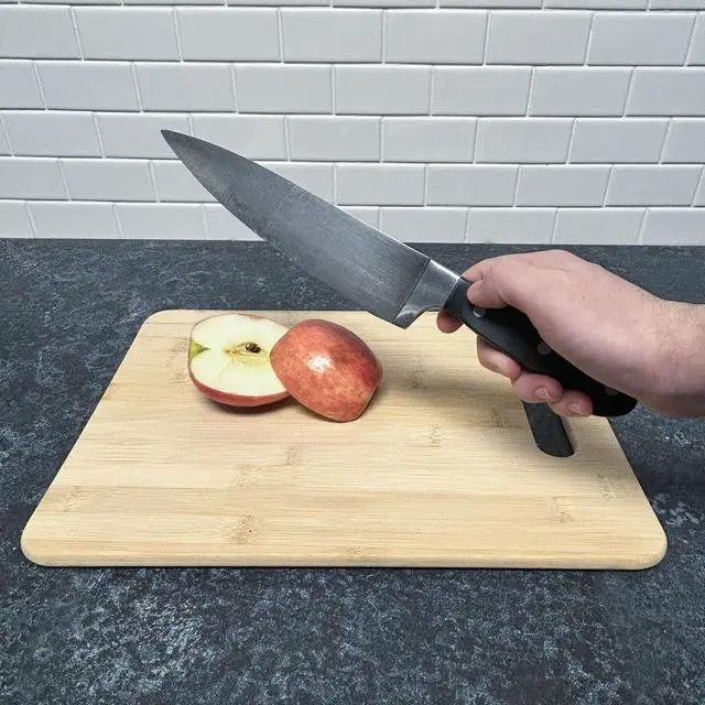 Alt view image 5 of 5 - Classic Bamboo Cutting Board, 11 X 15 Inch, Natural