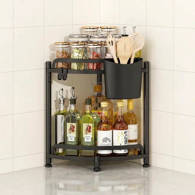Alt view image 7 of 7 - Bathroom Counter Organizer, Vanity Countertop Storage