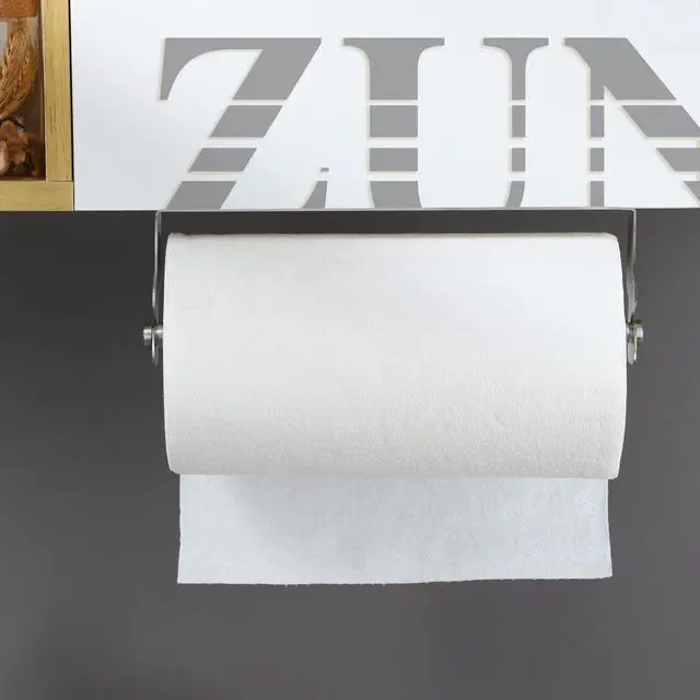 Alt view image 3 of 6 - Paper Towel Holder Cabinet Door or Under Cabinet, Self Adhesive